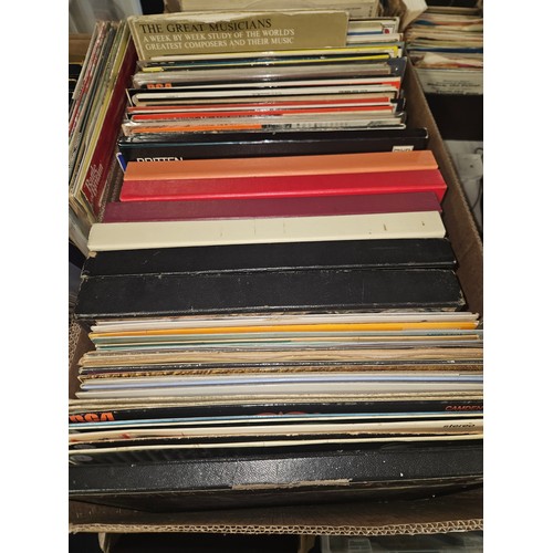 2636 - 2 boxes containing a quantity of various vinyl records