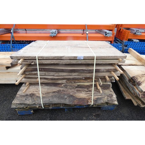 6255 - A quantity of various timber slabs (Ash), mostly measuring approx  124cm L x 70cm W x 3.5cm H