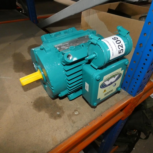 5208 - 1 x Brook Compton high efficiency electric motor 240v