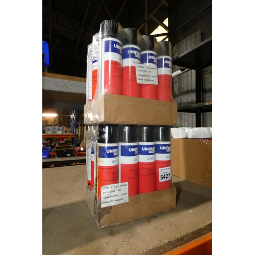 5427 - 24 x cans of Unipart GEM 373 clear protective coating