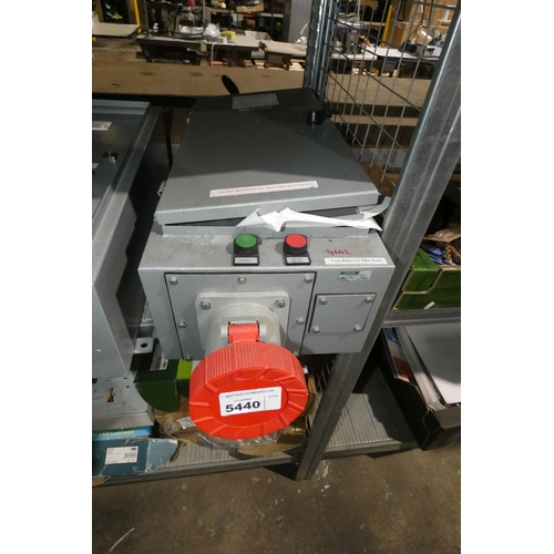 5440 - 1 x FDB wall mounted electrical control box 3ph