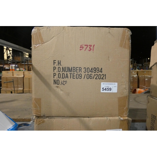 5459 - 1 box containing 100 x Jedo press and turn handrail brackets