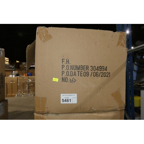 5461 - 1 box containing 100 x Jedo press and turn handrail brackets