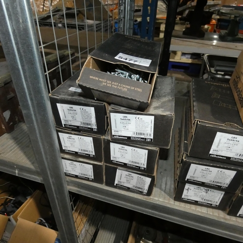 5477 - 7 x boxes of Rothoblaas LBS 5 x 60 / 56 screws (approx 200 screws per box)