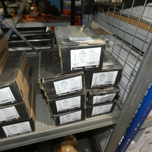 5480 - 7 x boxes of Rothoblaas LBS 5 x 60 / 56 screws (approx 200 screws per box)