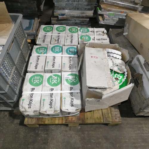 5506 - 1 pallet containing a quantity of BK collated button kaps