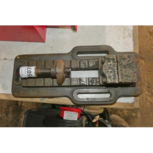 5070 - 1 x rack drill vice 3 inch