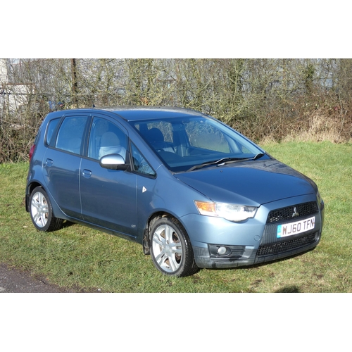 4 - Mitsubishi Colt 4 dr Hatchback 1.3 CZ2 AMT 5 dr Auto, Reg: WJ60 TFN, 1st reg: 03/09/2010, 6 speed se... 