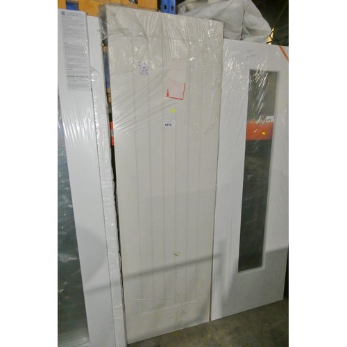 5575 - 1 x Premdor white door approx 2045 x 625mm