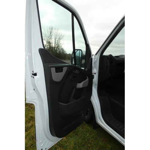 12 - Vauxhall Movano L3H2 F3500 CDTI Refrigerated van, white, Reg FJ17 XRK,  1st reg 01/04/2017, 6 speed ... 