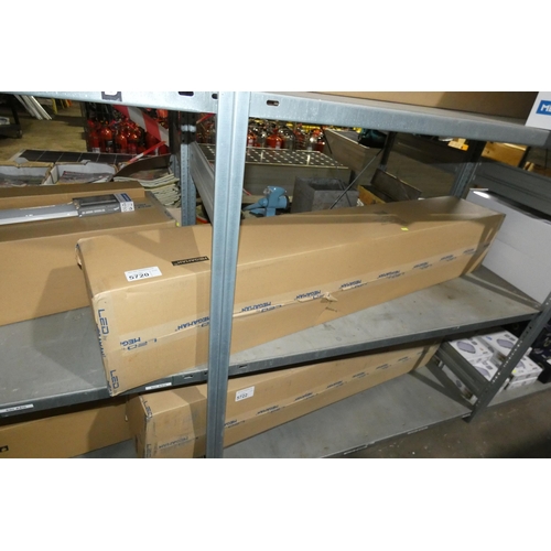 5720 - 1 box containing 18 x Megaman Tono LED batten lights 3000k / 240v / 1500mm long