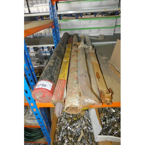 5790 - A quantity of various welding rods