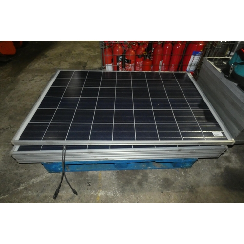 5807 - 6 x Used Kioto solar panels type KPV PE QCells 205Wp, each approx 151 x 99cm