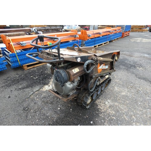 5853 - 1 x TCP tracked high tipping wheel barrow model HT-500, SWL 750kg, YOM 2001/4? (hard to read) powere... 