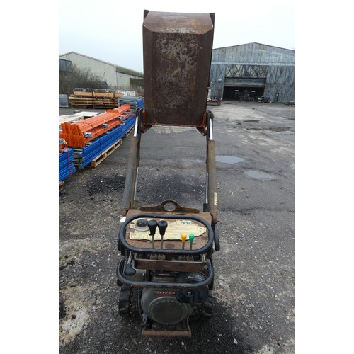 5853 - 1 x TCP tracked high tipping wheel barrow model HT-500, SWL 750kg, YOM 2001/4? (hard to read) powere... 