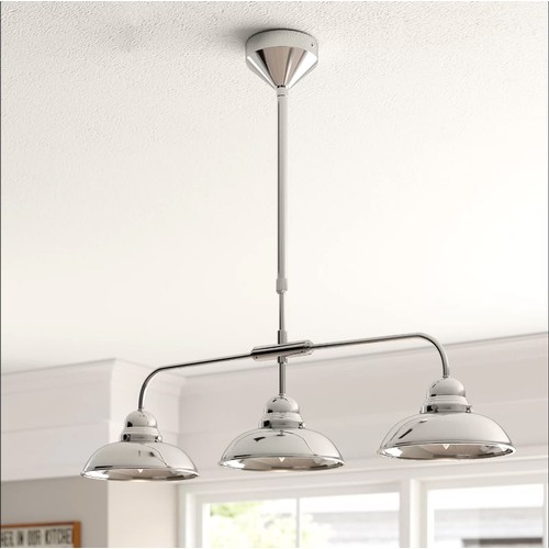 154 - 1 x Irasville 3-light kitchen island pendant light RRP £105