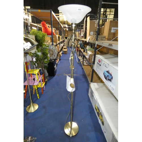 193 - 1 x Carrie 180cm uplighter floor standing lamp RRP £69