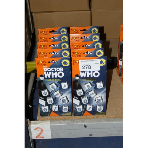 278 - 10 x Doctor Who Story cube sets