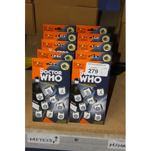 279 - 10 x Doctor Who Story cube sets