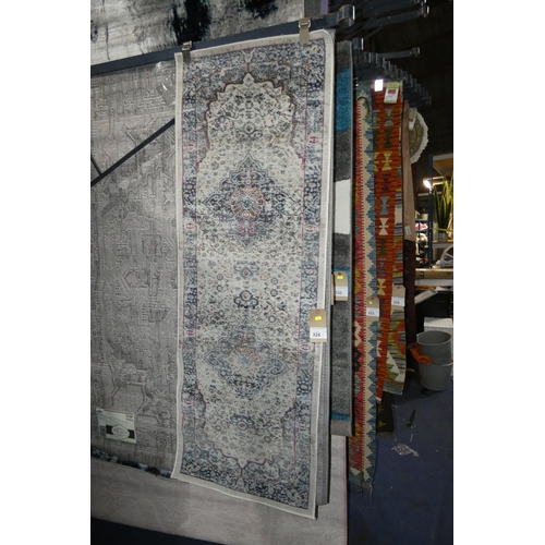 326 - 1 x Nourison Vintage Kashan Collection runner approx 60 x 180cm