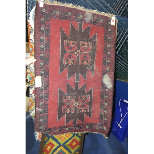 343 - A Buluchi rug approx 146 x 96cm