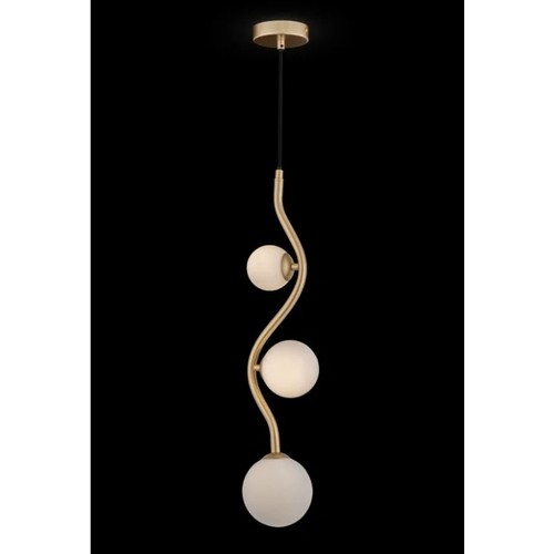 176 - 1 x Maytoni Genola 3-light globe pendant light