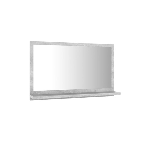 217 - 1 x Vida XL grey bathroom mirror approx 60 x 37cm