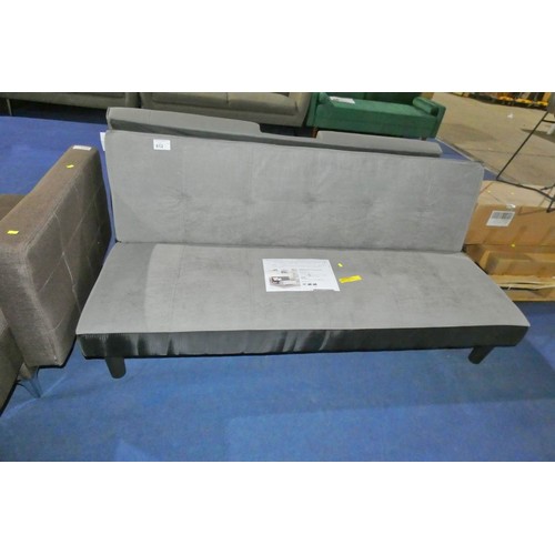 612 - 1 x Mattheiss 3 seater clic clac sofa bed RRP £143