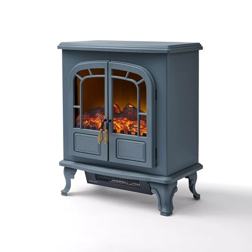 502 - 1 x Wingham 2kw electric fire in the style of a wood burning stove RRP £109