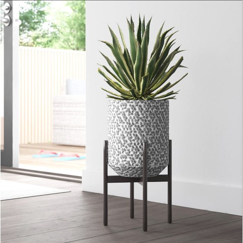 601 - 1 x Paget metal indoor plant pot RRP £47