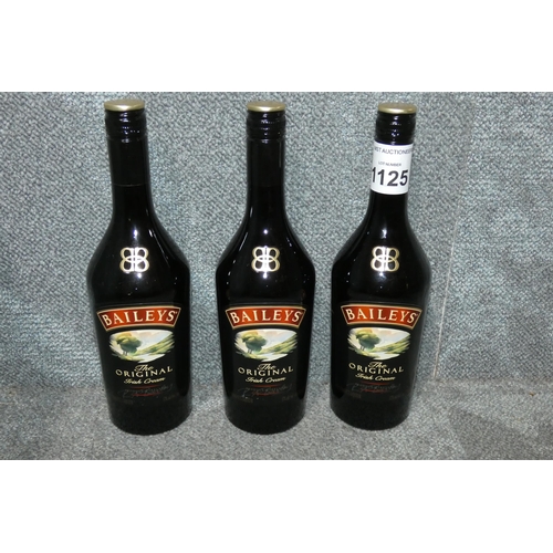 1125 - 3 x bottles of 700ml Baileys Irish Cream