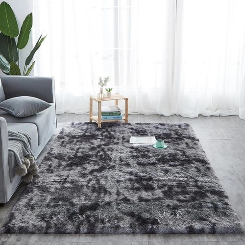 538 - 1 x Chalan solid colour machine woven machine tufted grey area rug approx 160 x 230 cm RRP £59