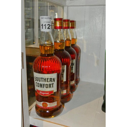 1121 - 4 x bottles of 70cl Southern Comfort