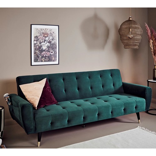 626 - A Font 3 seater reclining sofa bed RRP £425. Boxed and requires assembly