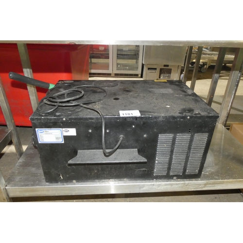 1181 - A commercial drinks cooler by Cornelius type Maxi 310 - trade