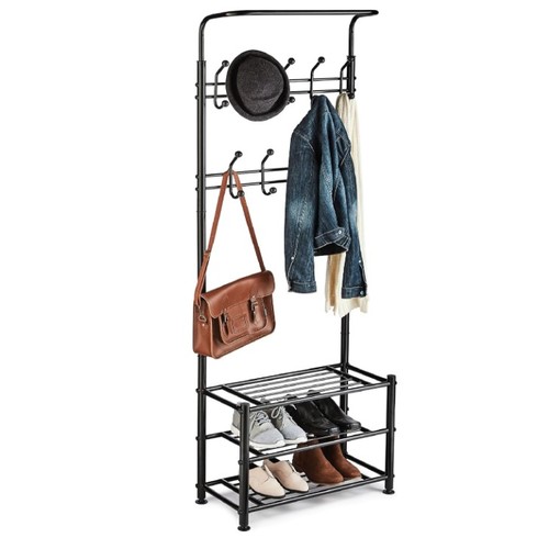 87 - 1 x House of Home multi functional rack with 18 hooks