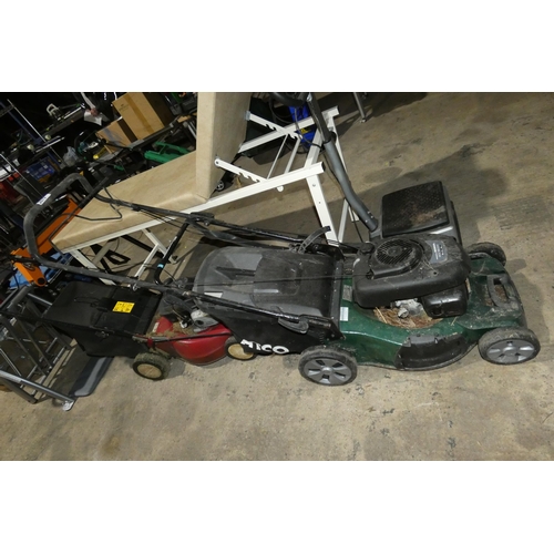 2079 - 1 x ATCO Quattro 19SH 4 in 1 petrol engine lawn mower