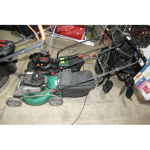 2083 - 1 x Qualcast petrol engine lawn mower - believed to require attention