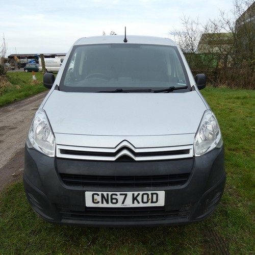 Citroen Berlingo 850 EN-Prise BLU panel van, Registration number: CN67 ...