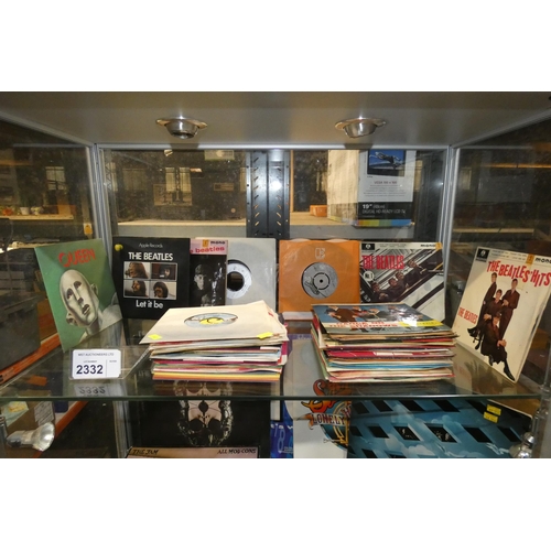 2332 - A quantity of various 45rpm records including, The Beatles, Queen, The Doors, Black Sabbath etc, con... 