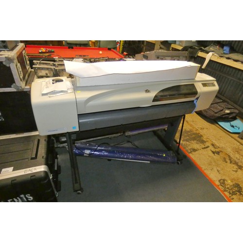 2310 - A wide format printer by HP type Designjet 510, comes with a roll of paper etc - trade. Tested Worki... 