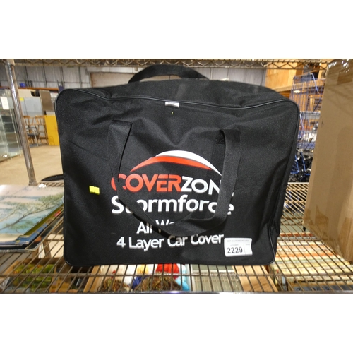 1 x Coverzone Stormforce all weather 4 layer car cover