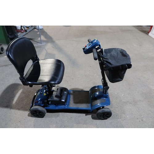 2123 - 1 x Air Lite X battery powered mobility scooter supplied with a key and a mains battery charger - Te... 