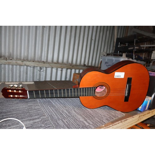 2405 - A 6 string acoustic guitar by BM Ronda