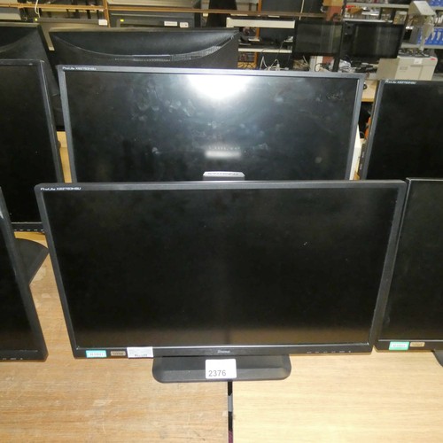 2376 - 2 x 27 inch monitors by iiYama type XB2783HSU - trade. Tested Working