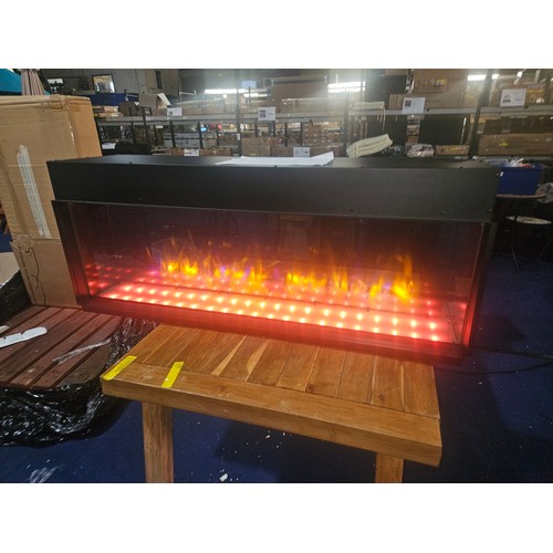 508 - 1 x Castleton electric fire approx 122cm wide RRP £518