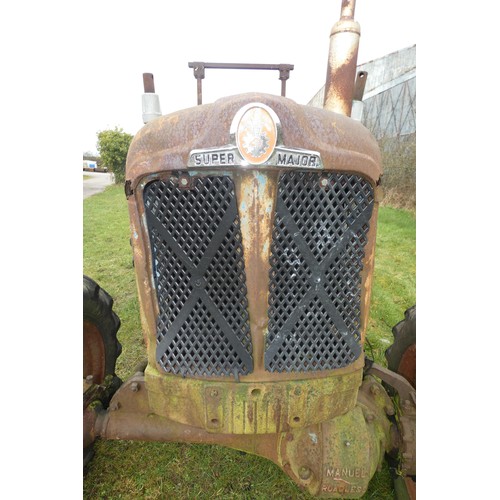 143 - Fordson Super Major Roadless, starts, runs and drives, please note it requires a bump starting,  Reg... 