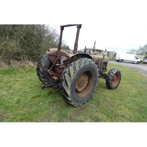 143 - Fordson Super Major Roadless, starts, runs and drives, please note it requires a bump starting,  Reg... 