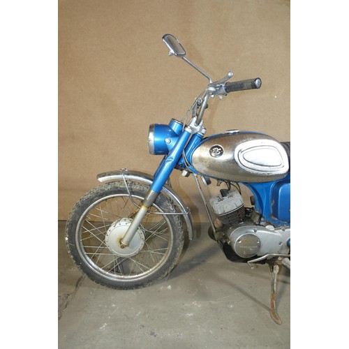 211 - Bridgestone BS90 Trail
NOVA import submission paperwork present, Does not run and has no keys,
Regis... 