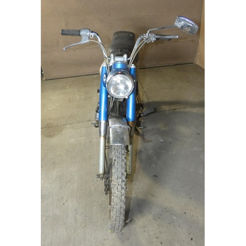 211 - Bridgestone BS90 Trail
NOVA import submission paperwork present, Does not run and has no keys,
Regis... 